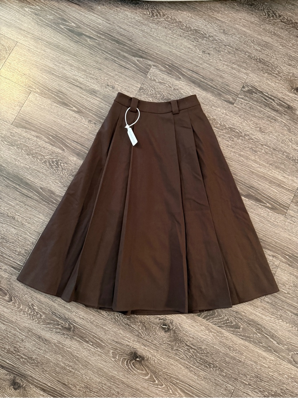 Petite Studio NYC Blake Wool Blend Skirt New